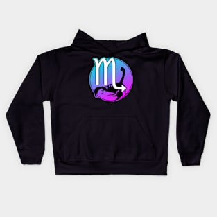 Scorpio Symbol Scorpion Minimal Kids Hoodie